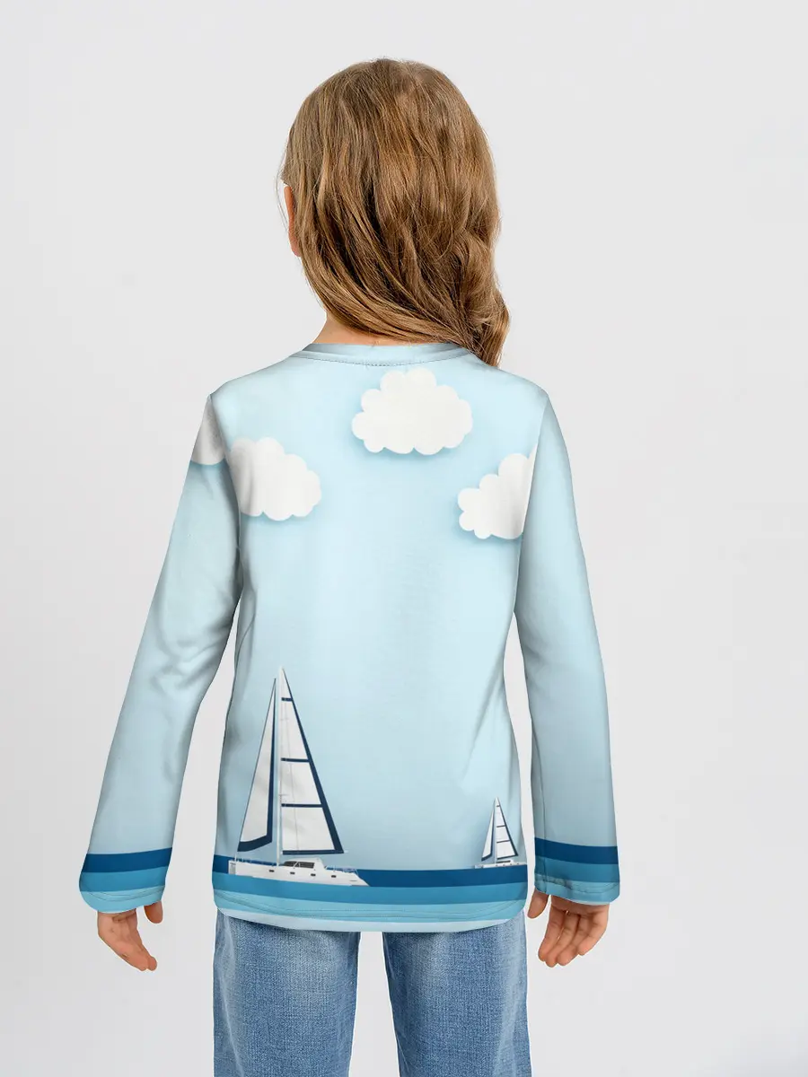 Детский лонгслив / ПАРУСНИКИ | SUMMER