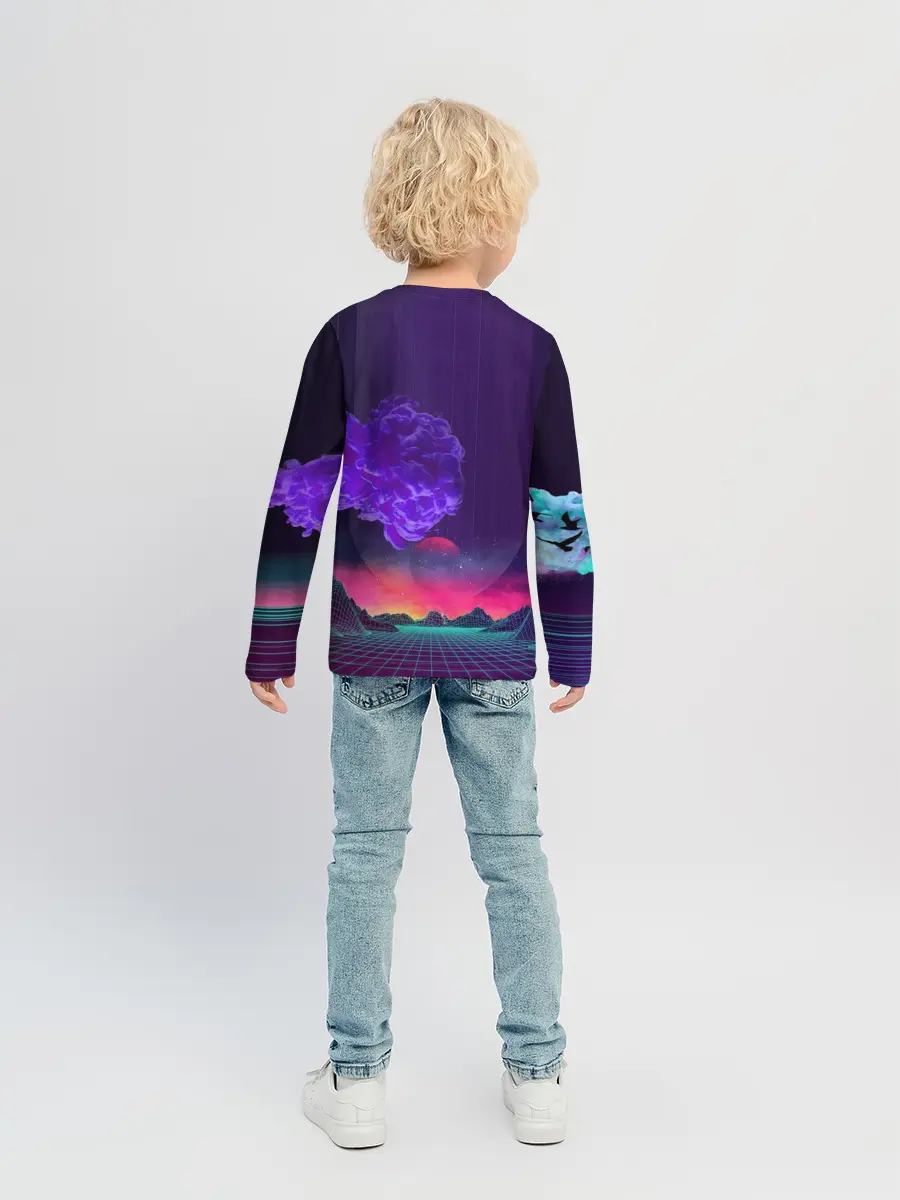 Детский лонгслив / Ретро 90-е.