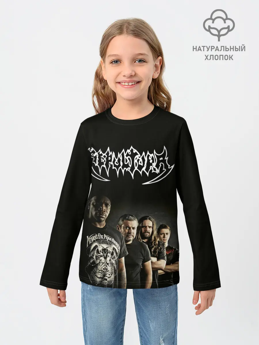 Детский лонгслив / Sepultura