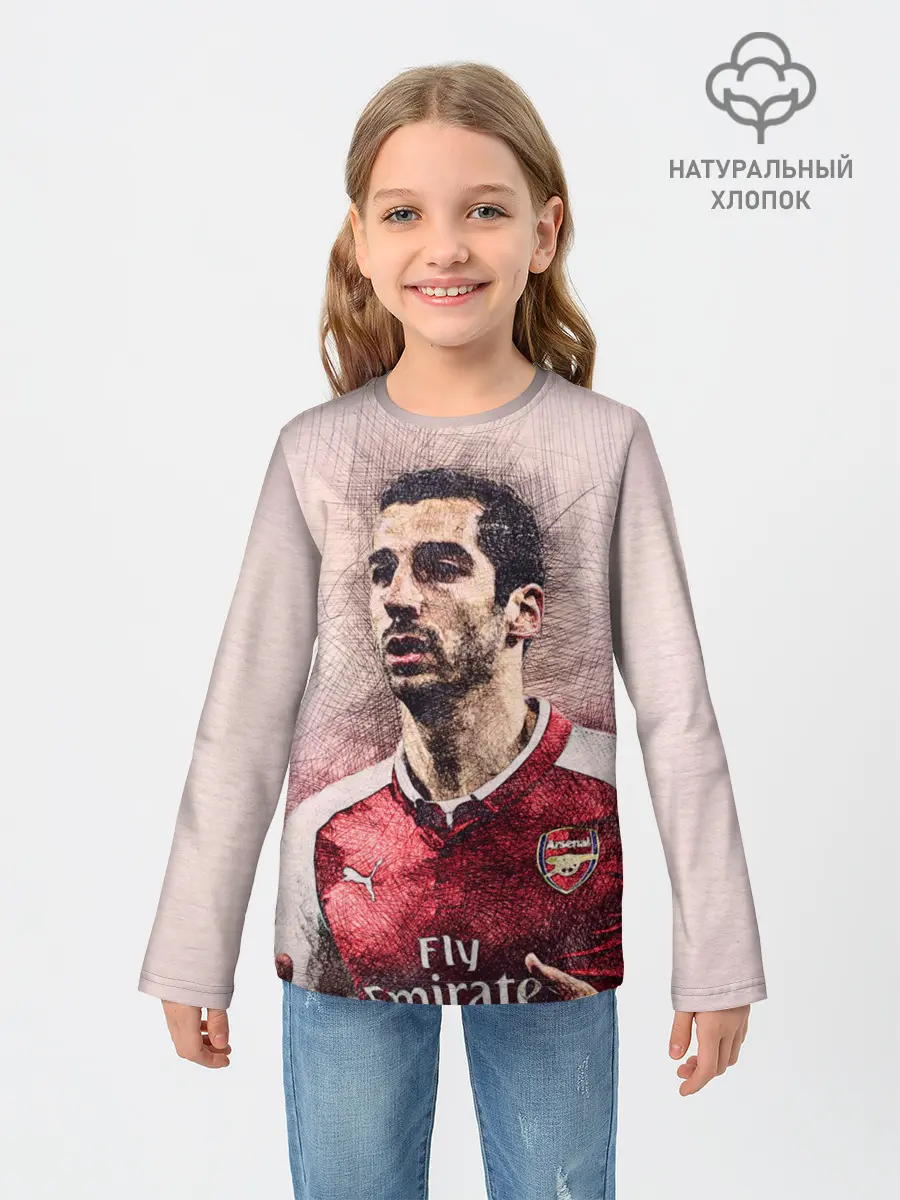 Детский лонгслив / Генрих Мхитарян