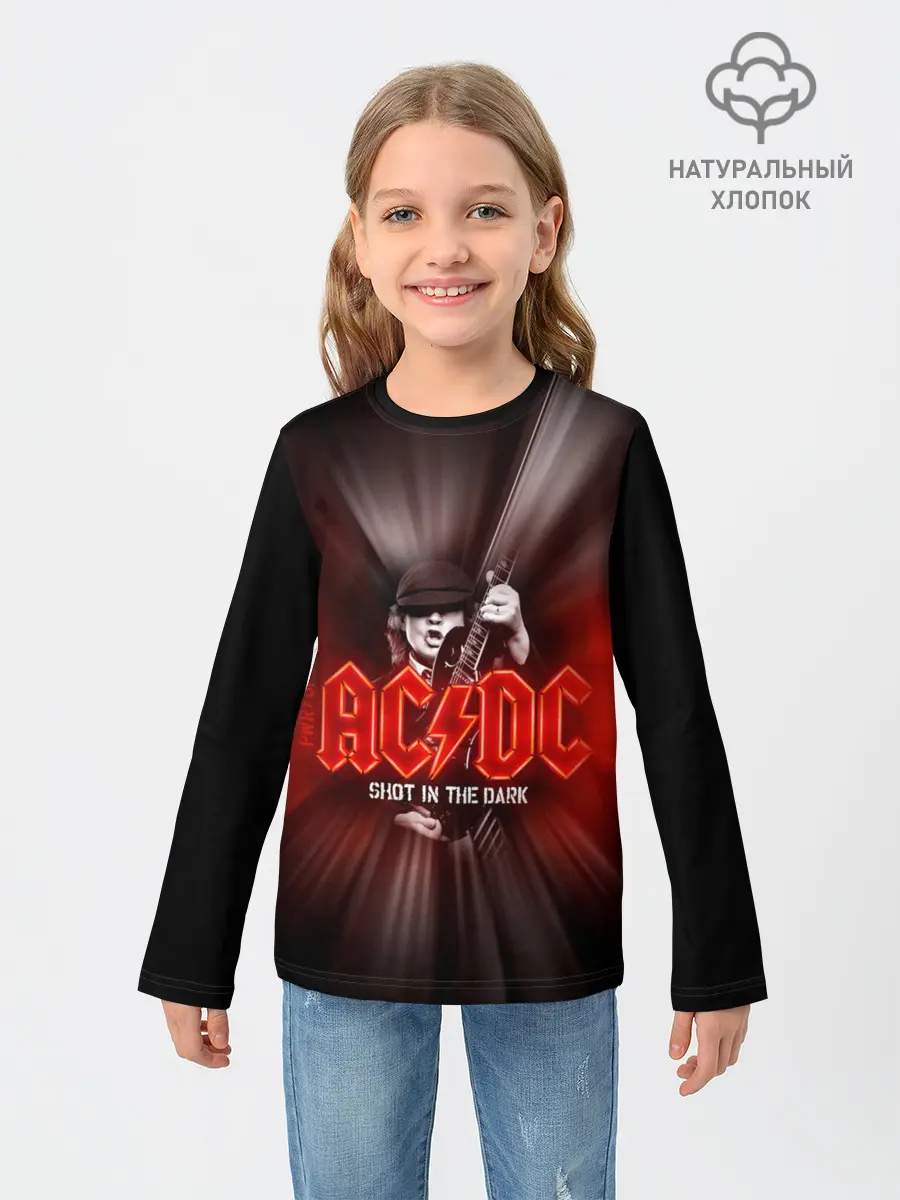 Детский лонгслив / AC/DC: Angus Young