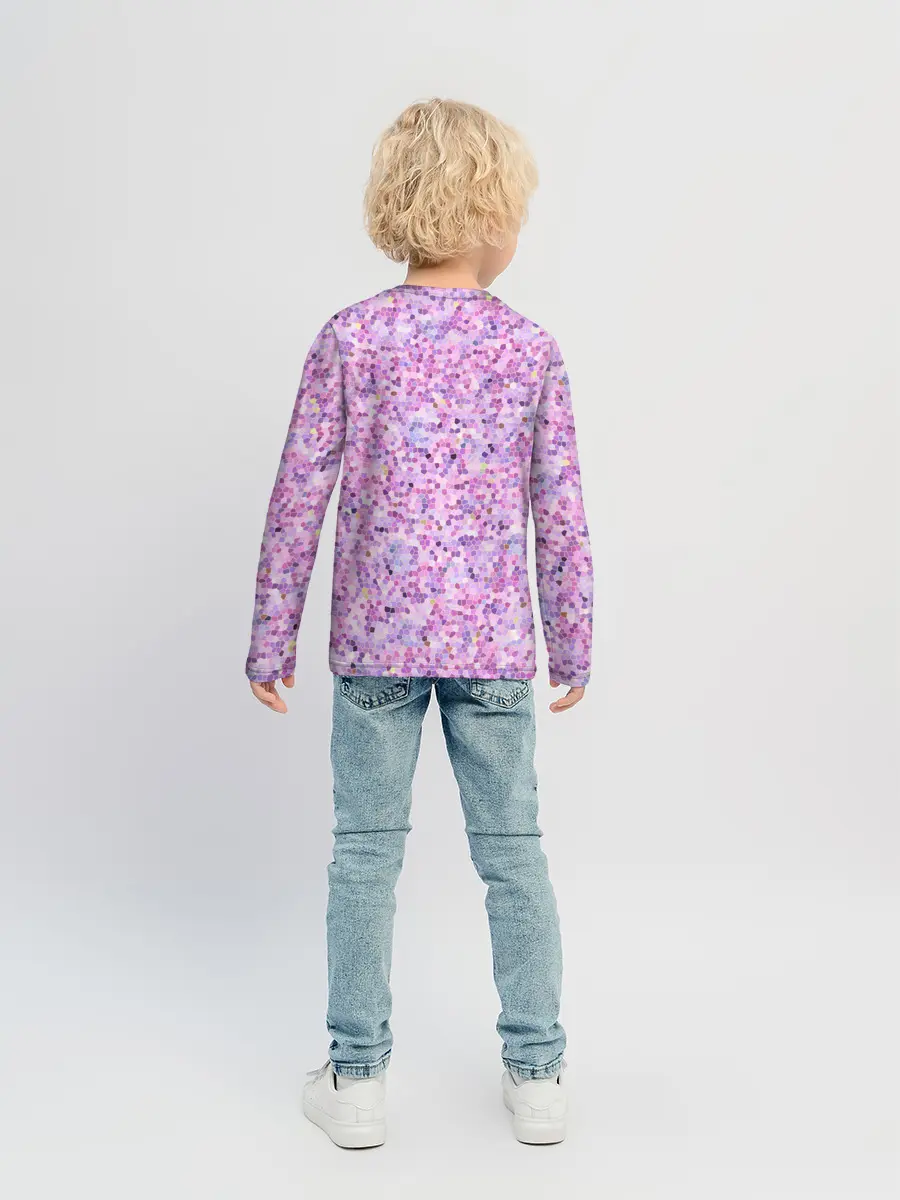 Детский лонгслив / Абстракция