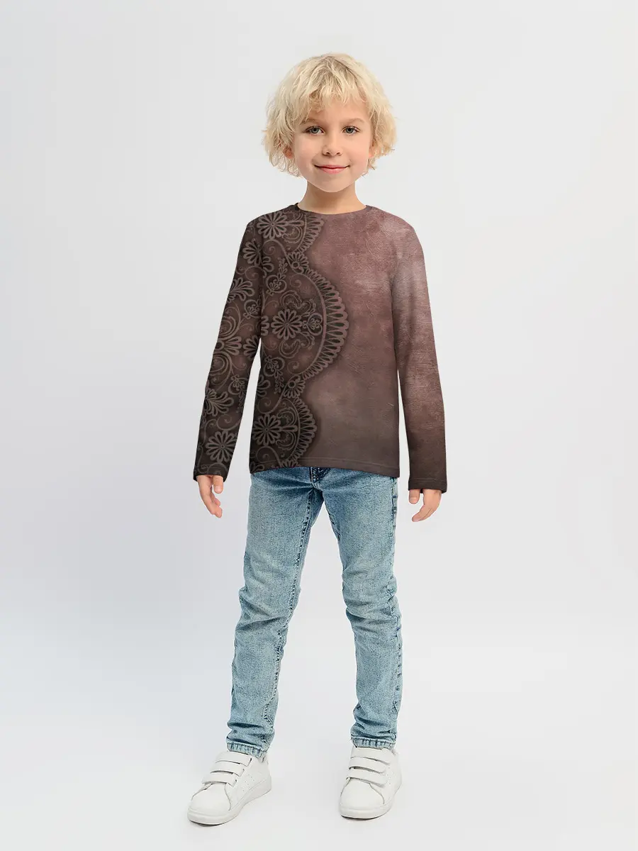 Детский лонгслив / Lace, Pattern