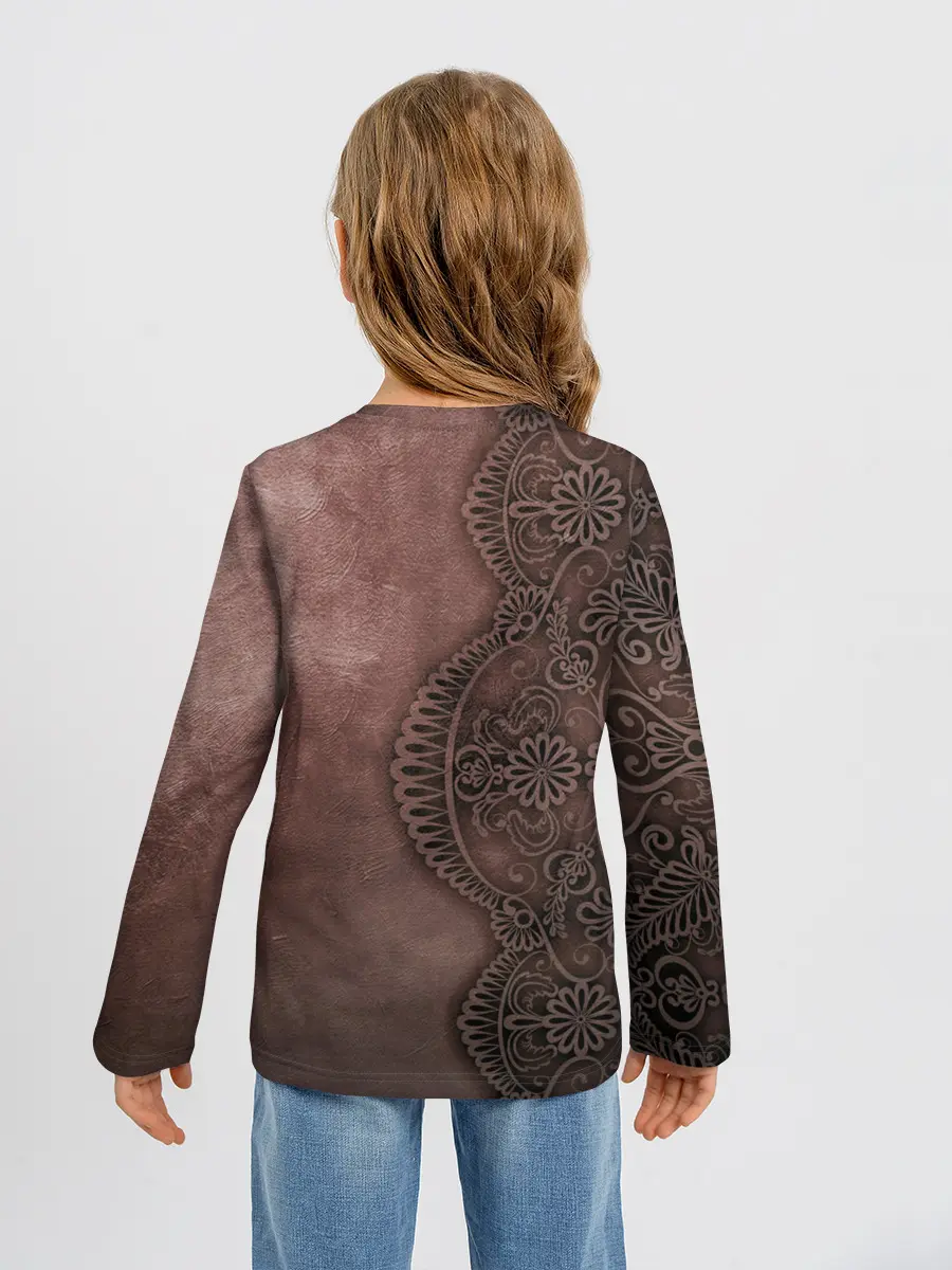 Детский лонгслив / Lace, Pattern