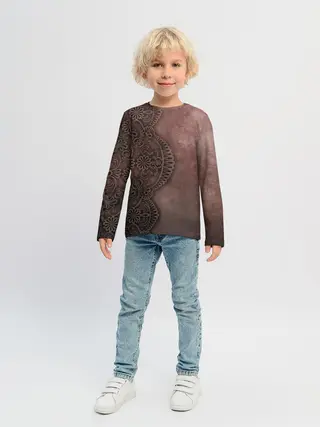 Детский лонгслив / Lace, Pattern