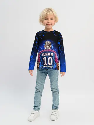 Детский лонгслив / НЕЙМАР / NEYMAR JR / НЕОН