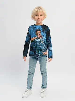 Детский лонгслив / Луис Альберто Суарес