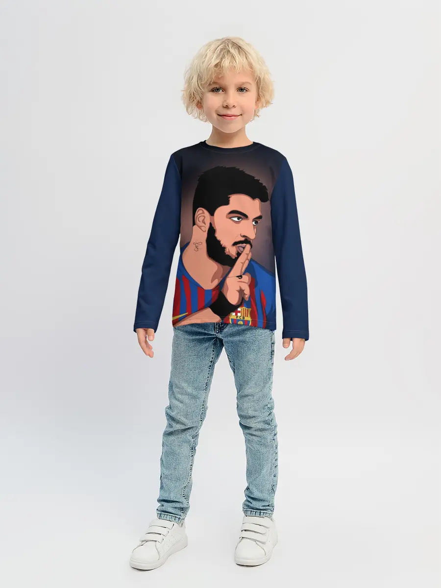 Детский лонгслив / Луис Альберто Суарес