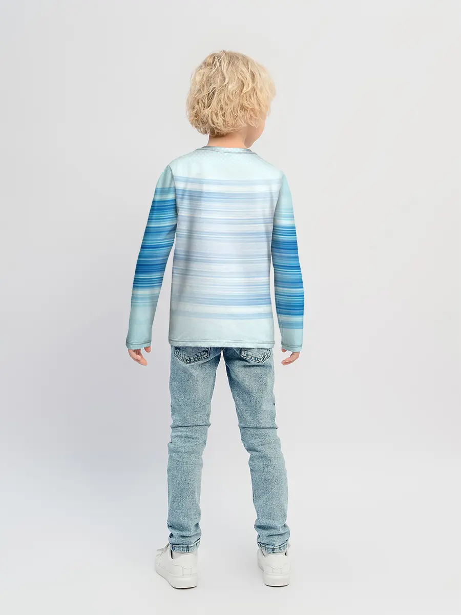 Детский лонгслив / Акула