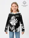 Детский лонгслив / Черный Аста Чёрный клевер