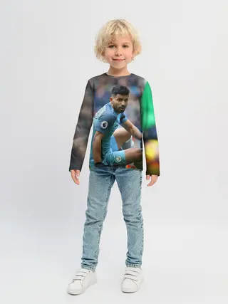 Детский лонгслив / Серхио Агуэро