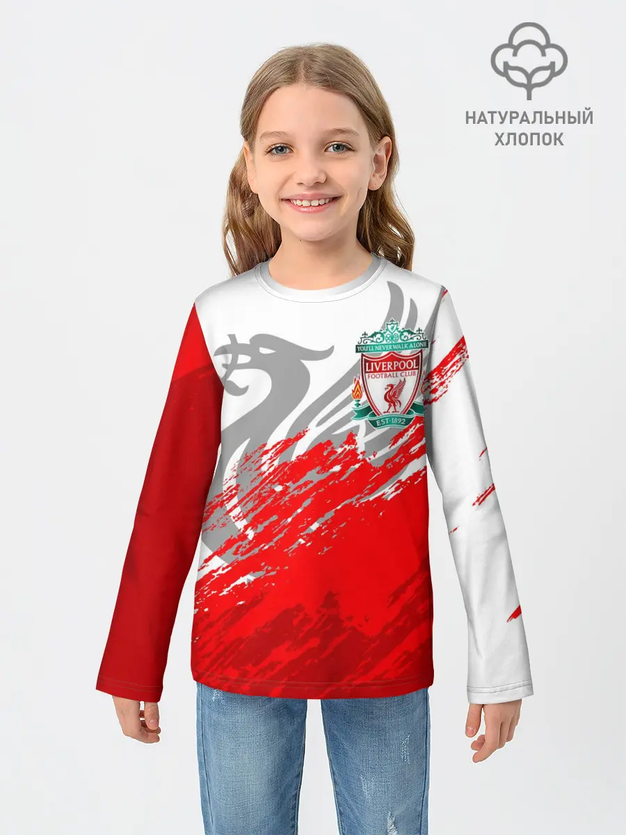 Детский лонгслив / LIVERPOOL / ЛИВЕРПУЛЬ