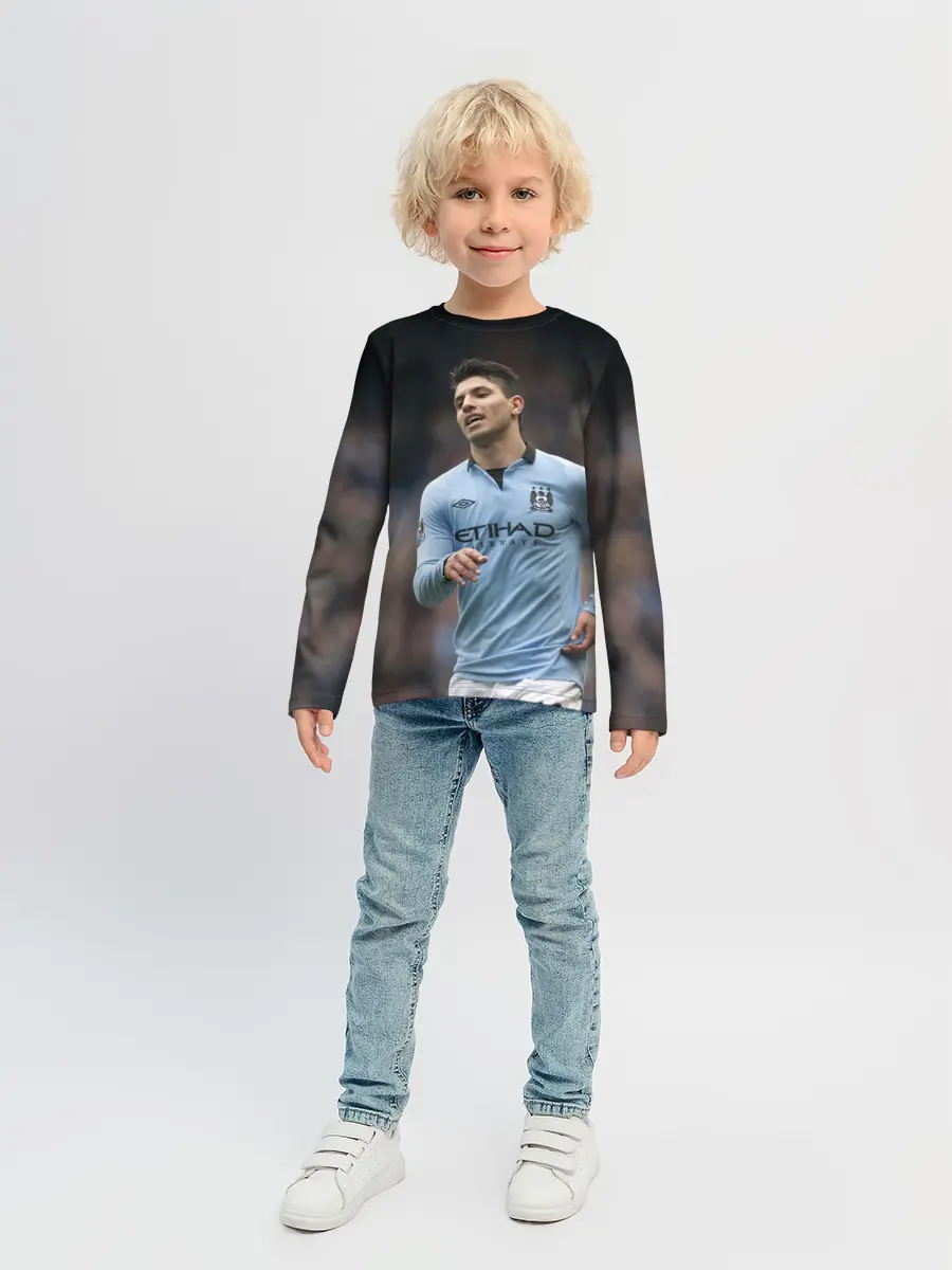 Детский лонгслив / Серхио Агуэро