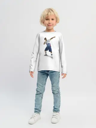 Детский лонгслив / Смешной Серхио Агуэро