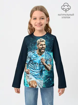 Детский лонгслив / Серхио Агуэро