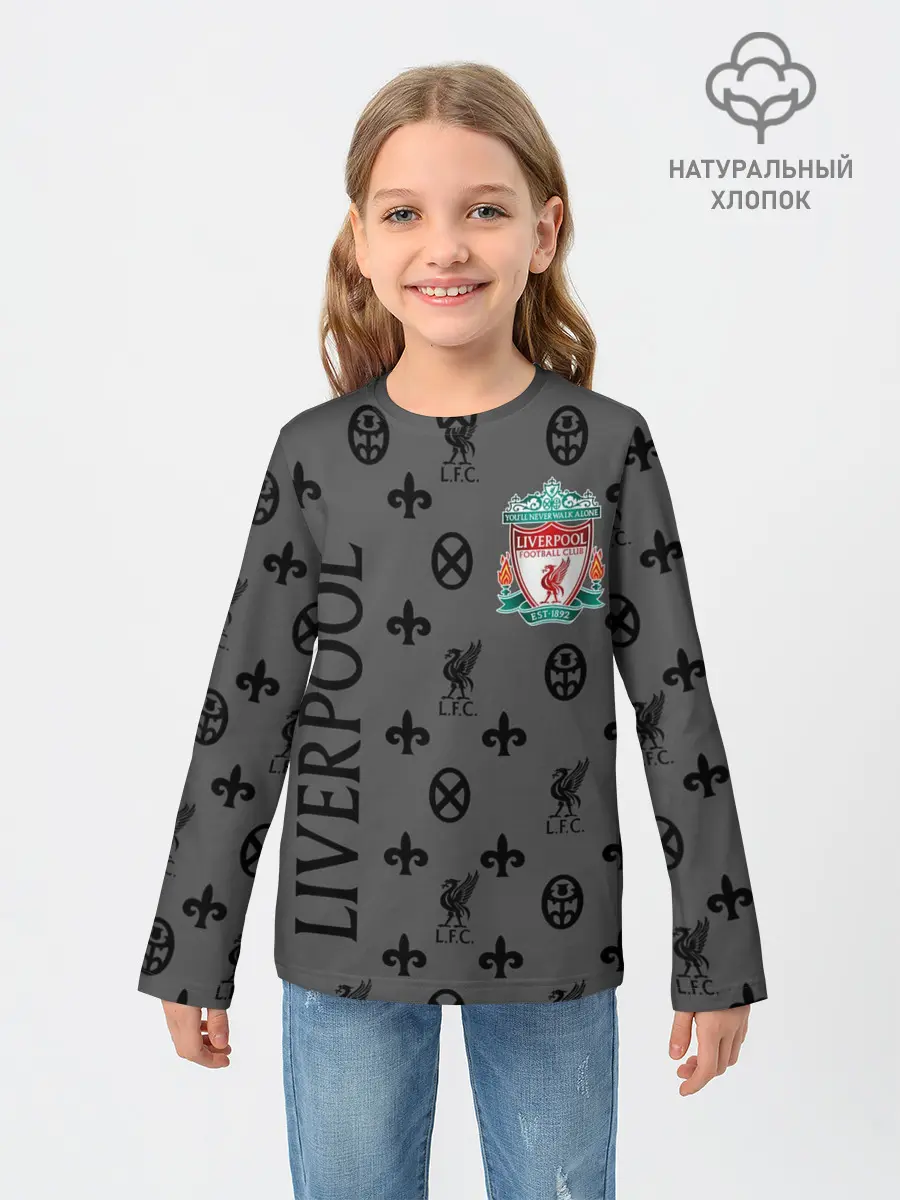 Детский лонгслив / LIVERPOOL / ЛИВЕРПУЛЬ / LV