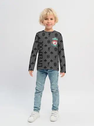 Детский лонгслив / LIVERPOOL / ЛИВЕРПУЛЬ / LV