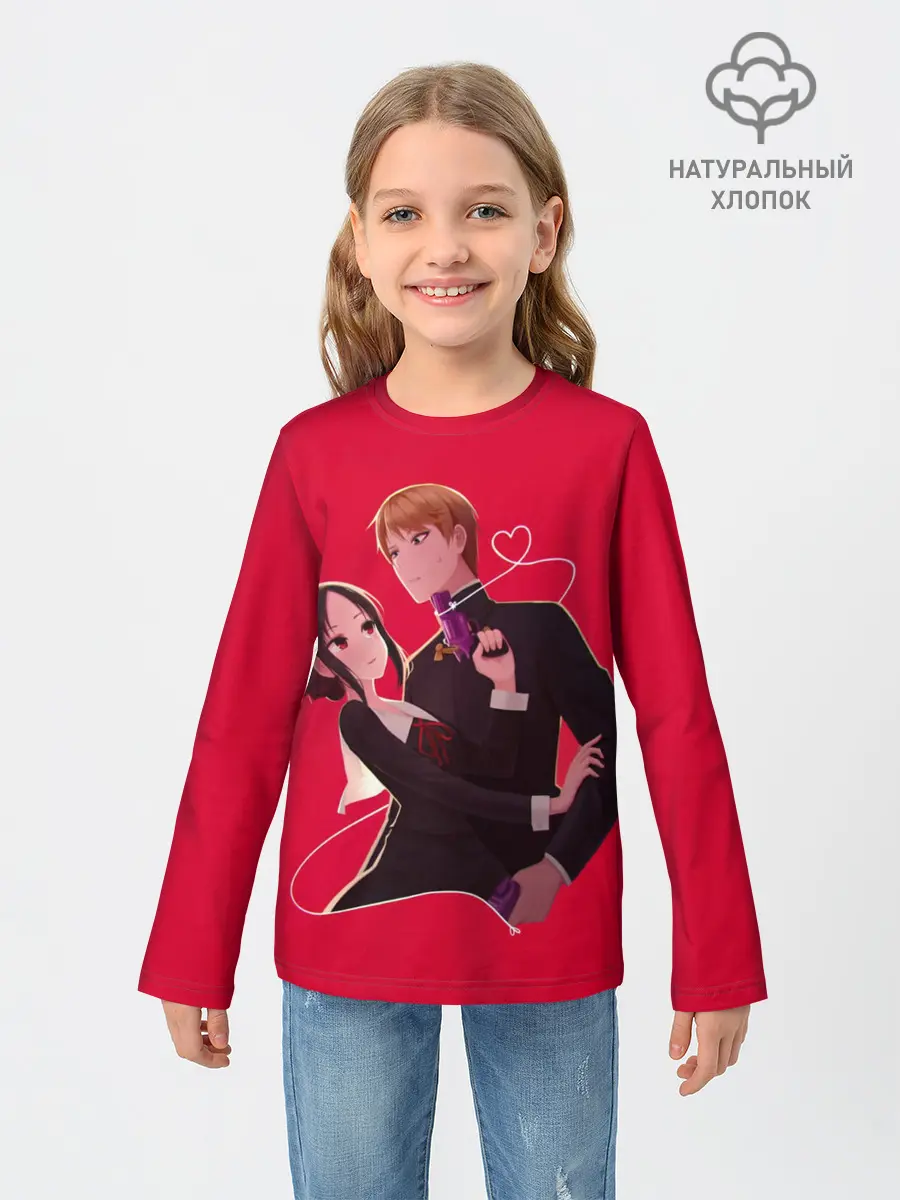 Детский лонгслив / Miyuki Kaguya Love