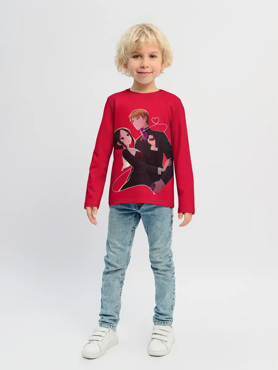 Детский лонгслив / Miyuki Kaguya Love