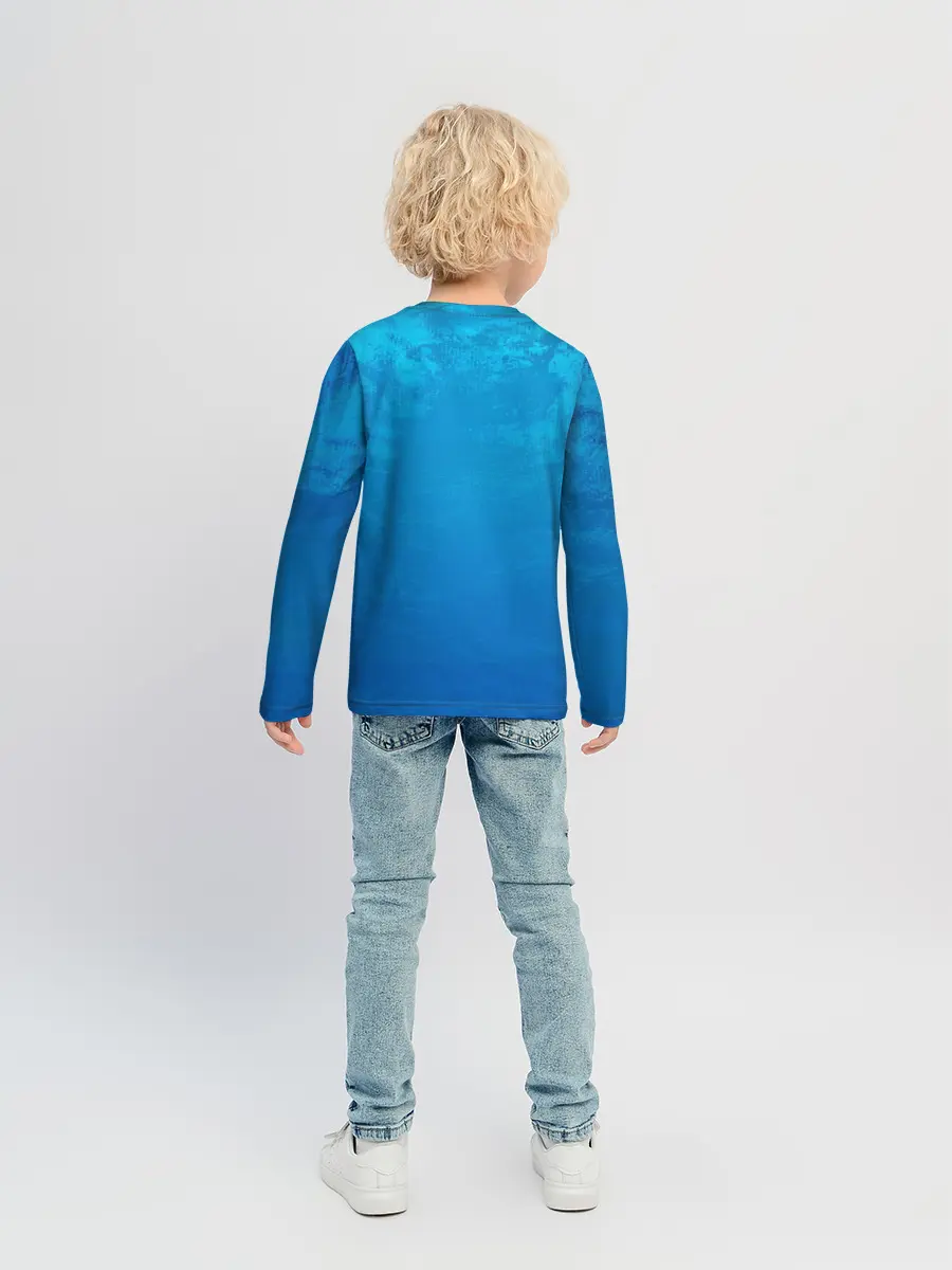 Детский лонгслив / Одинокая Лодка