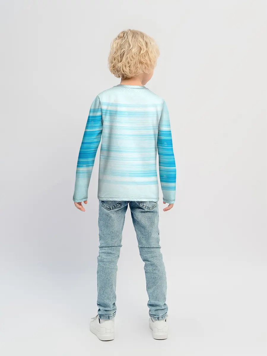 Детский лонгслив / Медузы