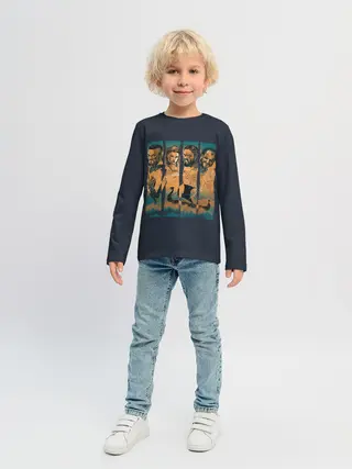 Детский лонгслив / Путь викинга