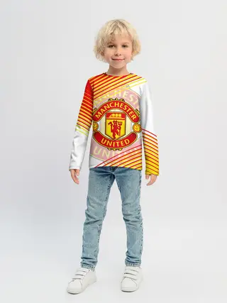 Детский лонгслив / МАНЧЕСТЕР / MANCHESTER / SPORT