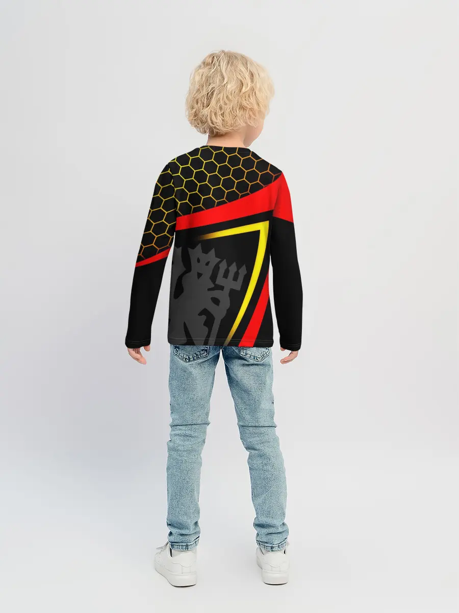 Детский лонгслив / МАНЧЕСТЕР / MANCHESTER / SPORT