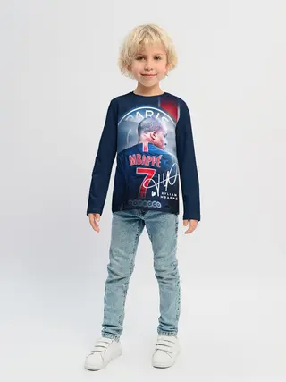 Детский лонгслив / Килиан Мбаппе, PSG