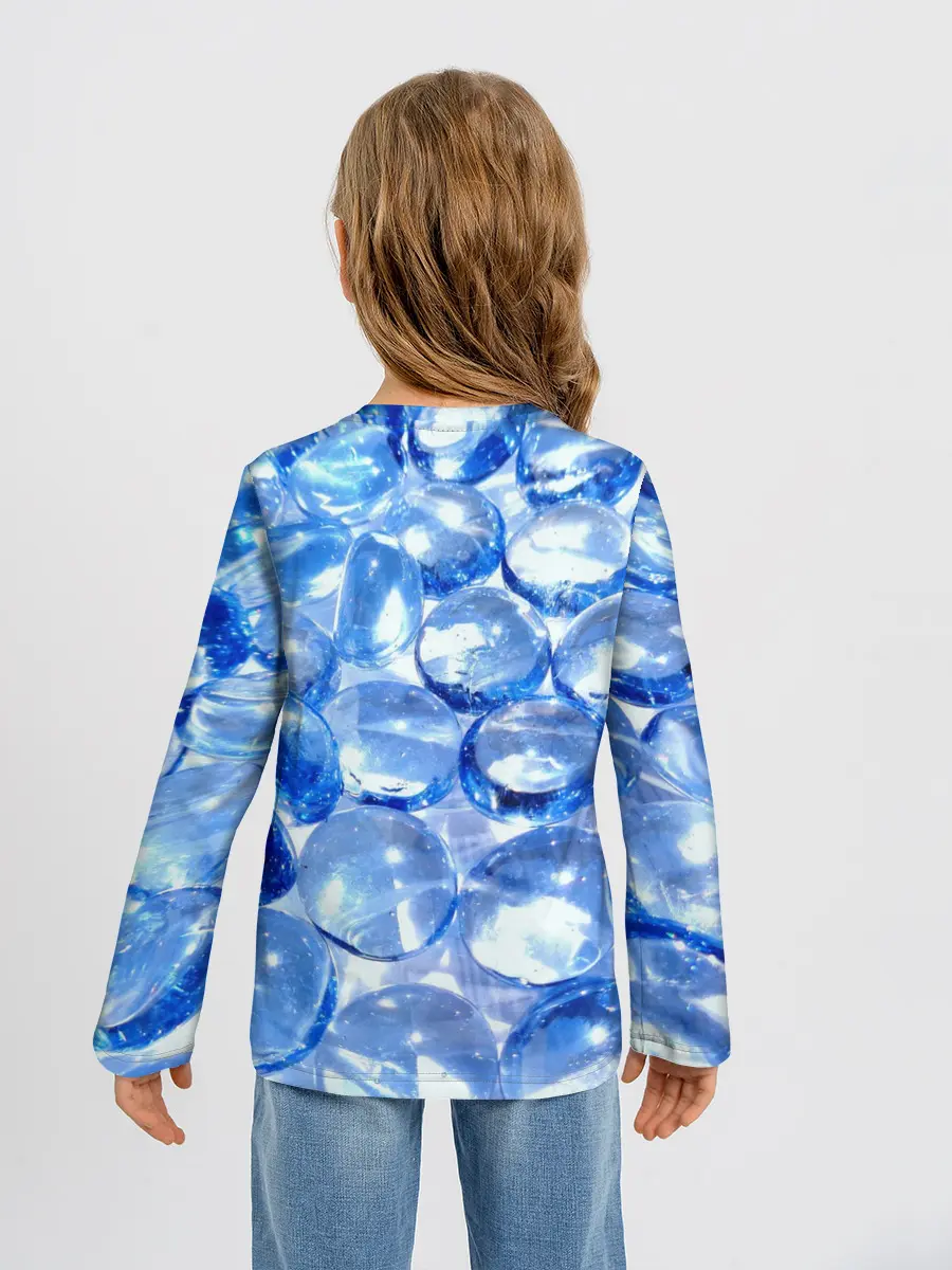 Детский лонгслив / Абстракция