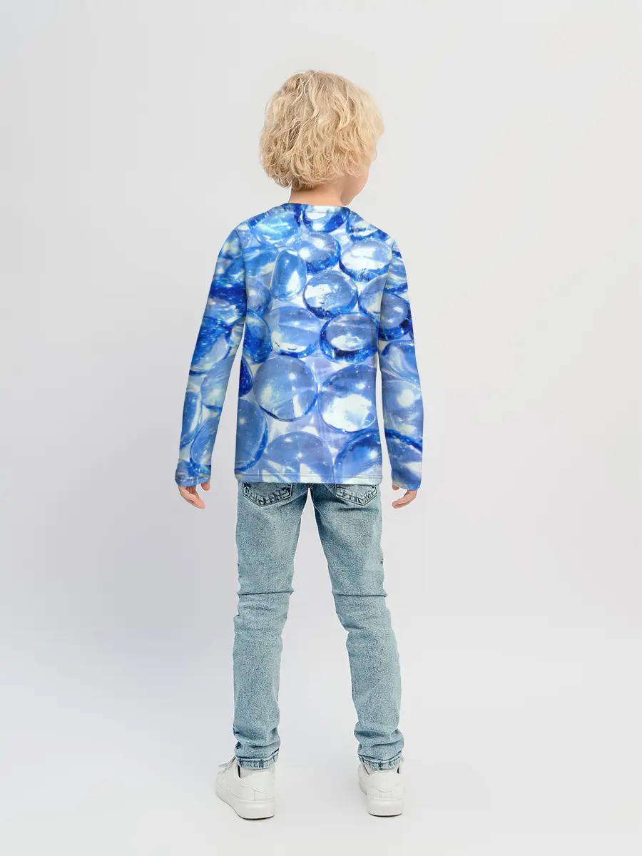 Детский лонгслив / Абстракция