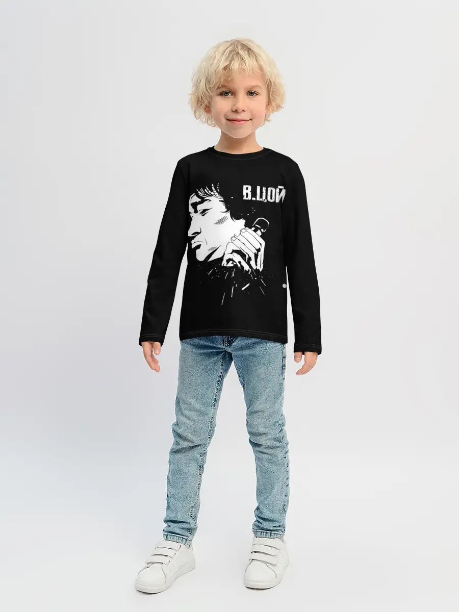 Детский лонгслив / В.Цой