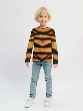 Детский лонгслив / Tiger Wool