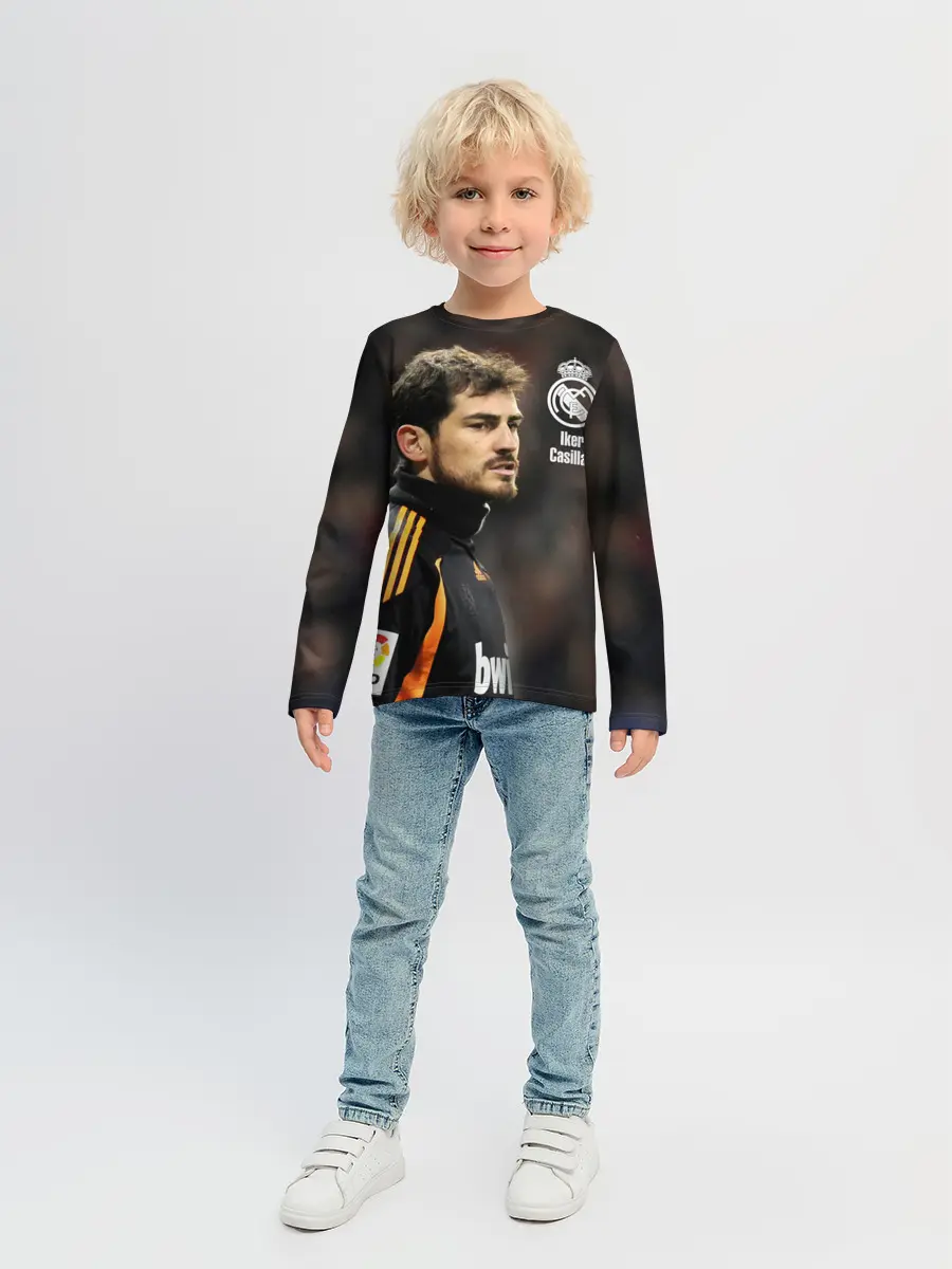 Детский лонгслив / Икер Касильяс
