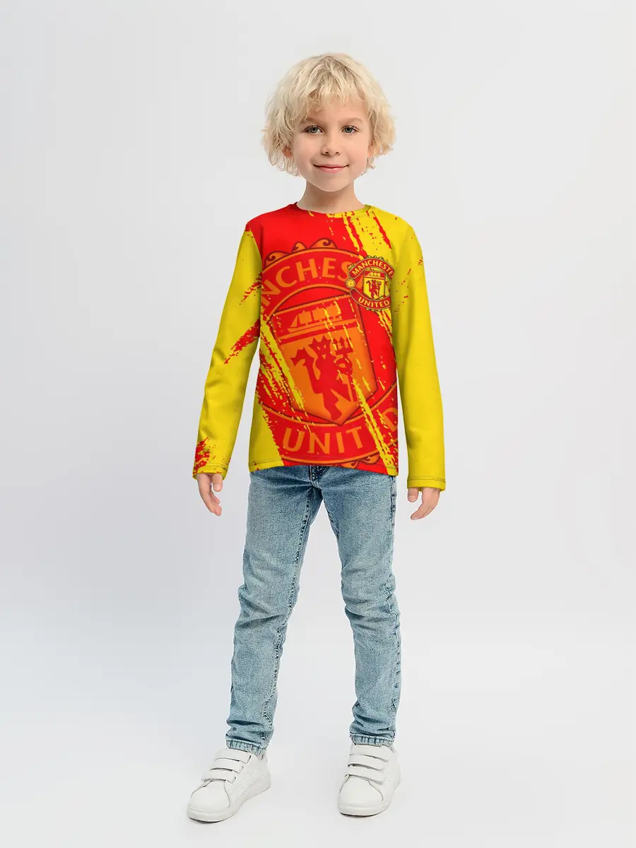 Детский лонгслив / МАНЧЕСТЕР / MANCHESTER UNITED