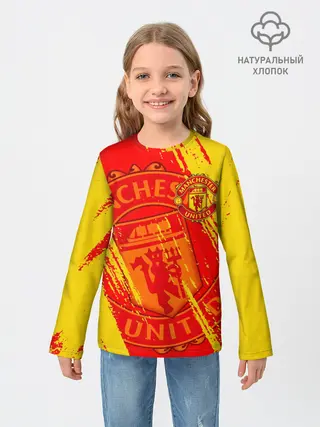 Детский лонгслив / МАНЧЕСТЕР / MANCHESTER UNITED
