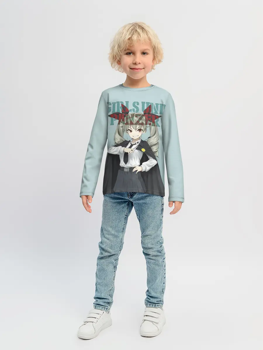 Детский лонгслив / Girls und Panzer