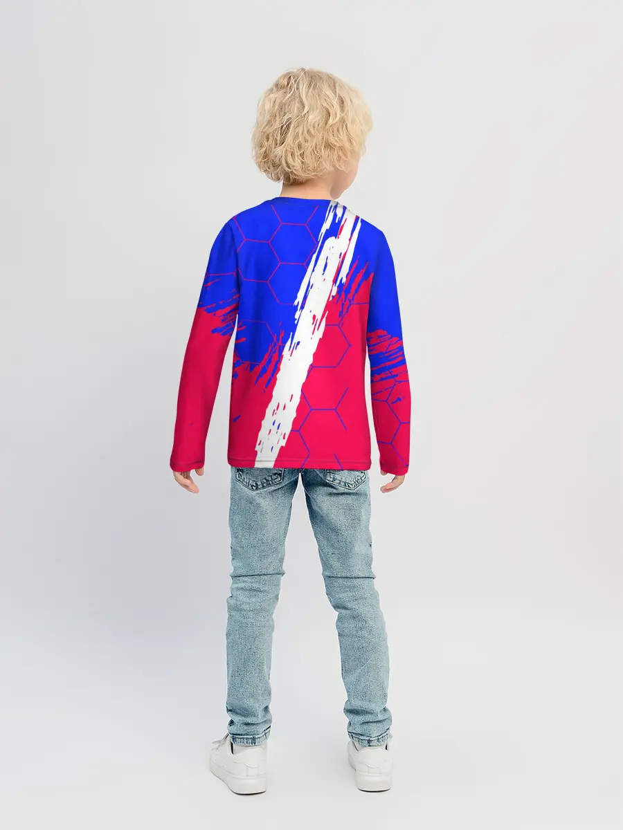 Детский лонгслив / FC BARCELONA / ФК БАРСЕЛОНА