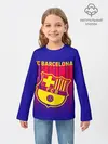 Детский лонгслив / FC BARCELONA / ФК БАРСЕЛОНА