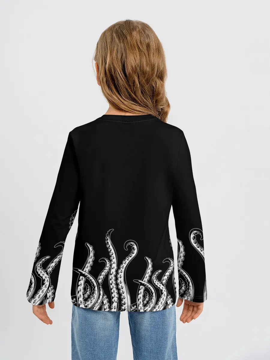 Детский лонгслив / Octopus Щупальца