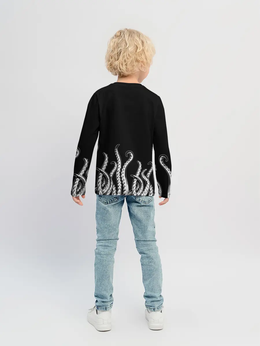 Детский лонгслив / Octopus Щупальца