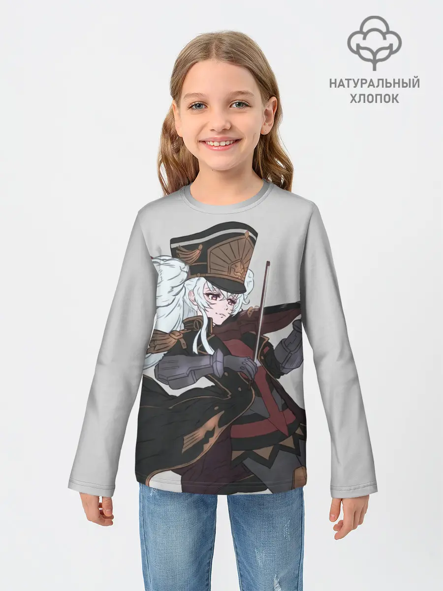 Детский лонгслив / Альтаир со скрипкой