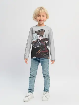 Детский лонгслив / Альтаир со скрипкой