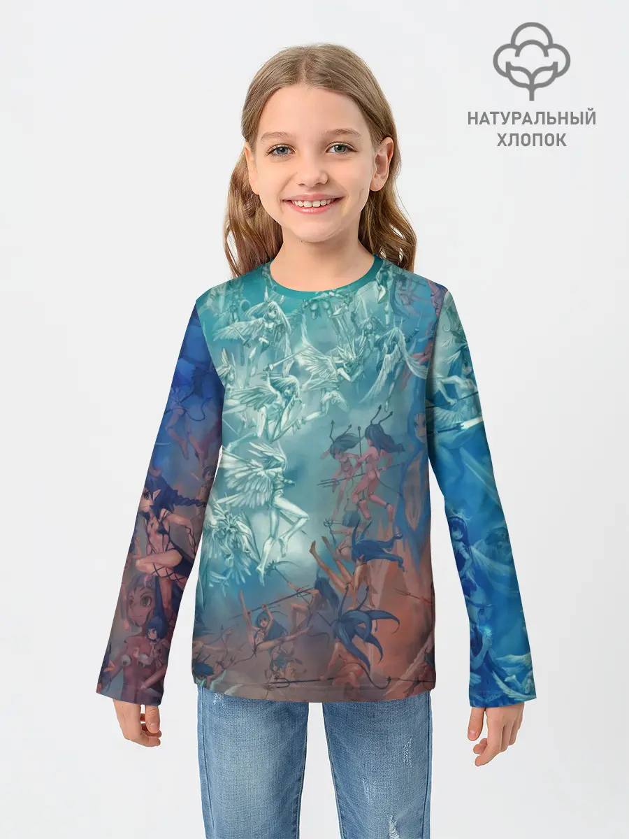 Детский лонгслив / Ангелы и Демоны