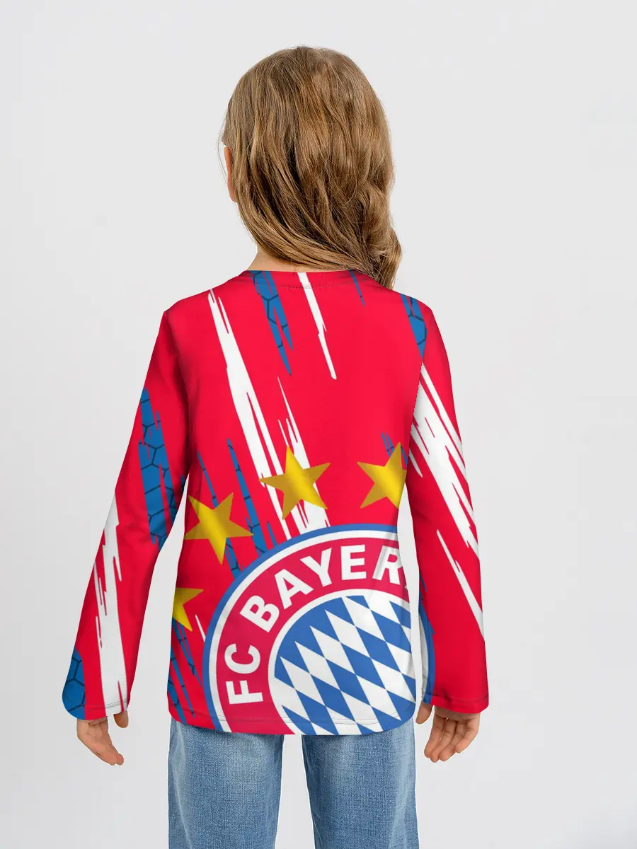 Детский лонгслив / ФК БАВАРИЯ / BAYERN / МЮНХЕН
