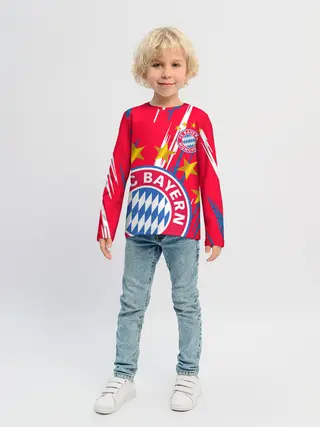 Детский лонгслив / ФК БАВАРИЯ / BAYERN / МЮНХЕН