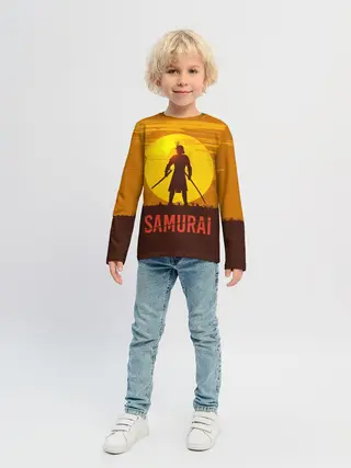 Детский лонгслив / САМУРАЙ