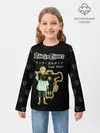 Детский лонгслив / Лакк Вольтия | Чёрный Клевер