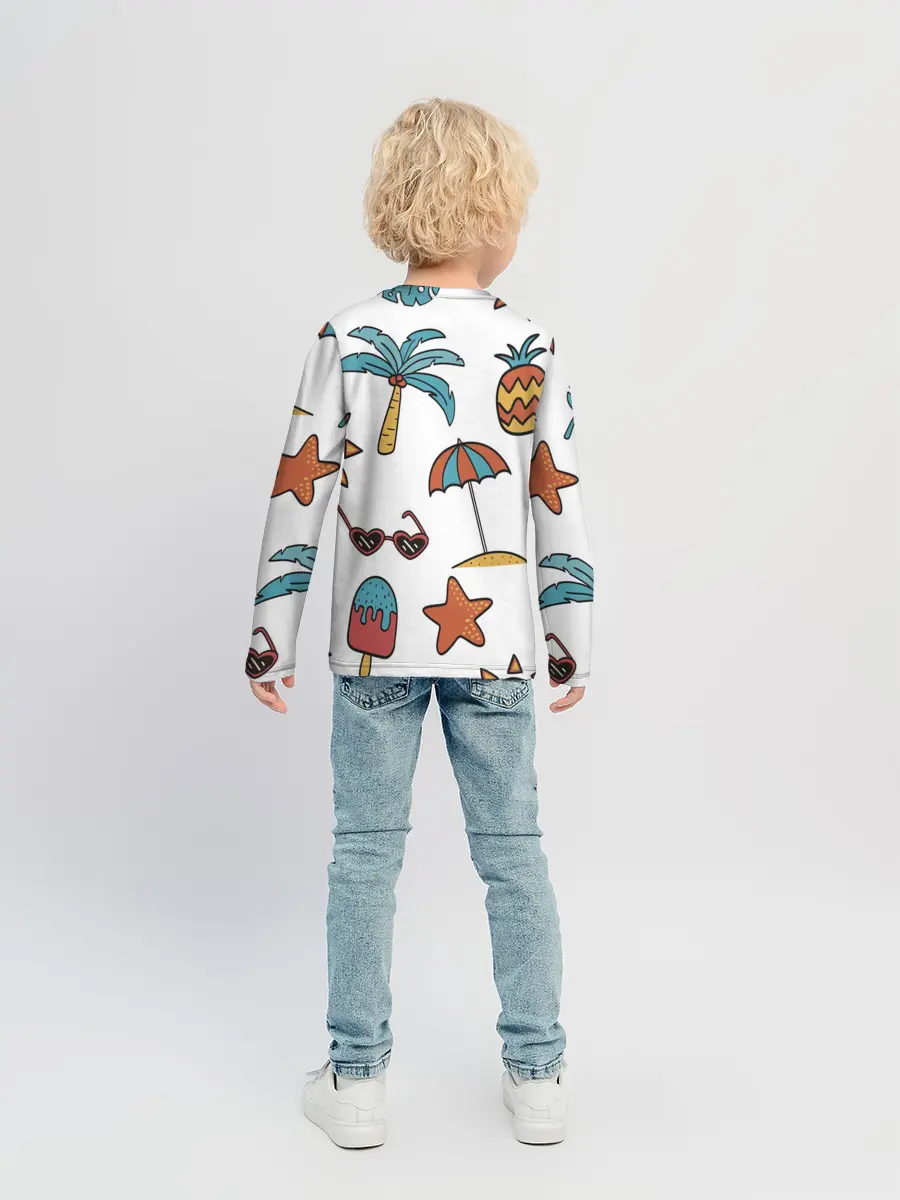 Детский лонгслив / На отдыхе