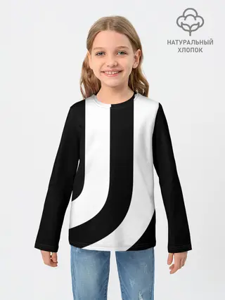 Детский лонгслив / Juventus | J